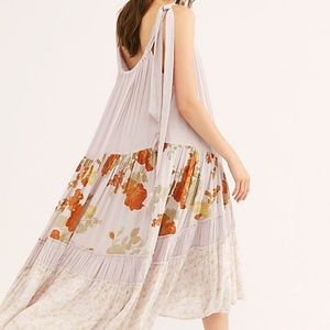 Bare it all printed maxi dress